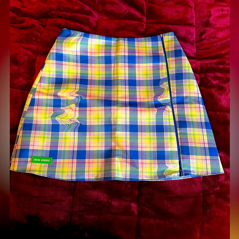 DOLLSKILL x LOCAL HEROES Zip Mini Skirt